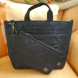 Lug Tenor 2 PC Crossbody in Indigo
